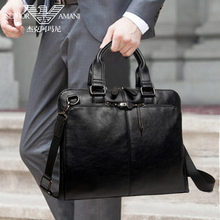 Armani, purse, shoulder bag, leather one-shoulder bag