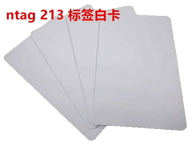 [ntag213白卡片/ntag213标签 /NFC白卡/amiibo卡片/amiibo标签现货]