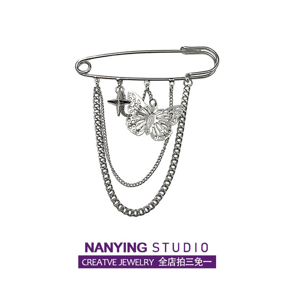 Ретро цепь с кисточками, брошь, булавка, аксессуар, защитное белье