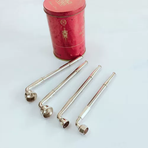 Старомодная медная латунная курительная трубка из нержавеющей стали