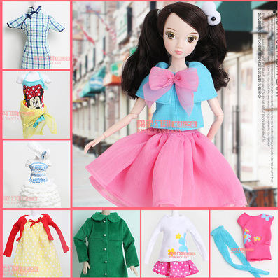 taobao agent 30 cm leaf Luo accessories genuine Keer doll clothing, glory casual sportswear fashion dress dress dressing