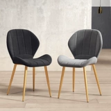 Nordic Light Luxury Back Stool Ins Dining Stable Modern Simple Office Cleffer Red Simple Coffee Staff