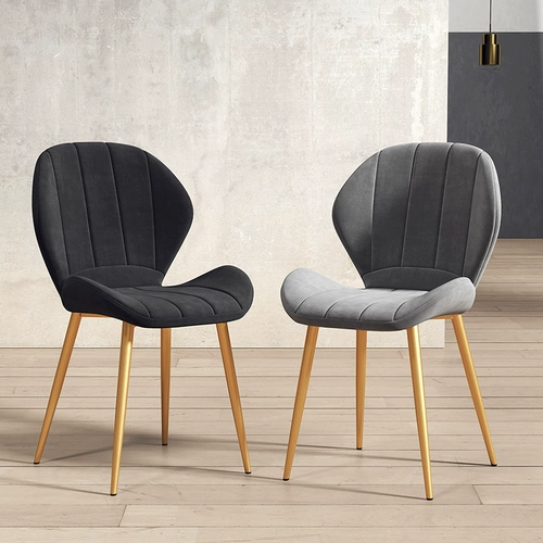 Современный кофейный обеденный стул для гостиной, простой и элегантный дизайн, популярно в интернете