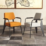 Nordic Light Luxury Checle, Back Computer Chect, Simploity, современный повседневный стул, Железный художественный ресторан ресторан обеденный стул офисный стул