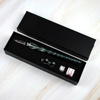 Peacock Blue маленькая подарочная коробка модернизированная толстая черная коробка