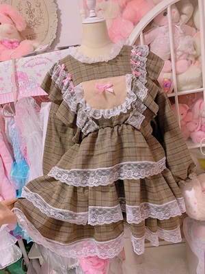 taobao agent Dress for princess, doll, British style