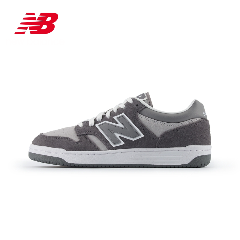 New Balance NB官方正品男女同款情侣鞋薄底运动休闲板鞋BB480LEC 同款男女实拍商品图