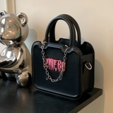 Черная небольшая сумка, сумка через плечо