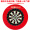 Диск дротиков + 6 дротиков + круглый красный защитный круг