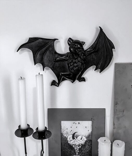 KILLSTAR diablo Готическая чипотра ночь вампир летучая мышь интерьер культура смола настенный декоративный