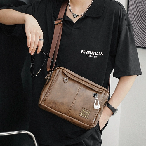 Ретро модная трендовая сумка на одно плечо для отдыха, в корейском стиле