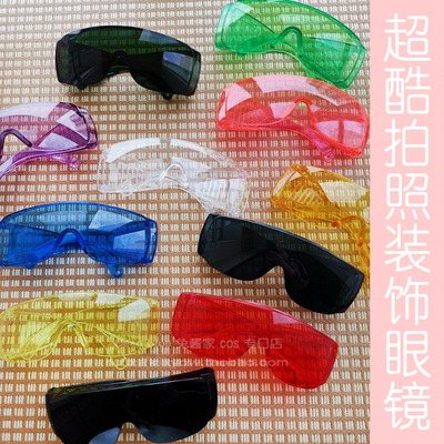 taobao agent Rabbit Sauce Home] Free shipping JK decorative glasses anti -droplet windproof windproof mirror hard core net red vibrato photography props