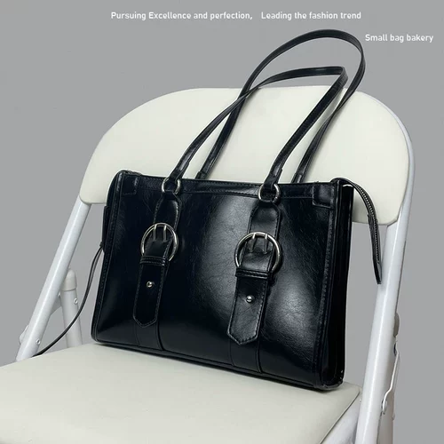 Ретро демисезонная черная модная сумка, широкая цветовая палитра