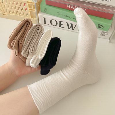 taobao agent Tide, colored demi-season socks, Japanese cotton loafers