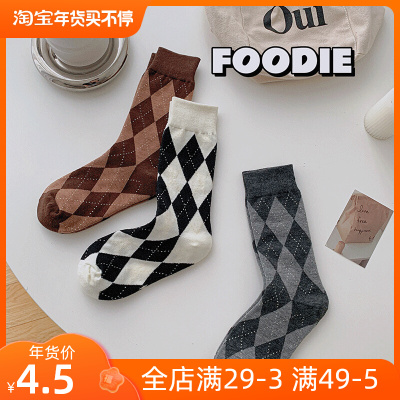 taobao agent Tide, autumn summer Japanese socks, internet celebrity