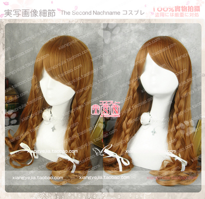 taobao agent Miss Second Family Literature Miss Lolita Lolita rosewood cos wig 429