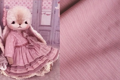 taobao agent Japan imported fabric bean paste purple pink spinning cotton and hemal cloth cloth wow cloth anti -wrinkle