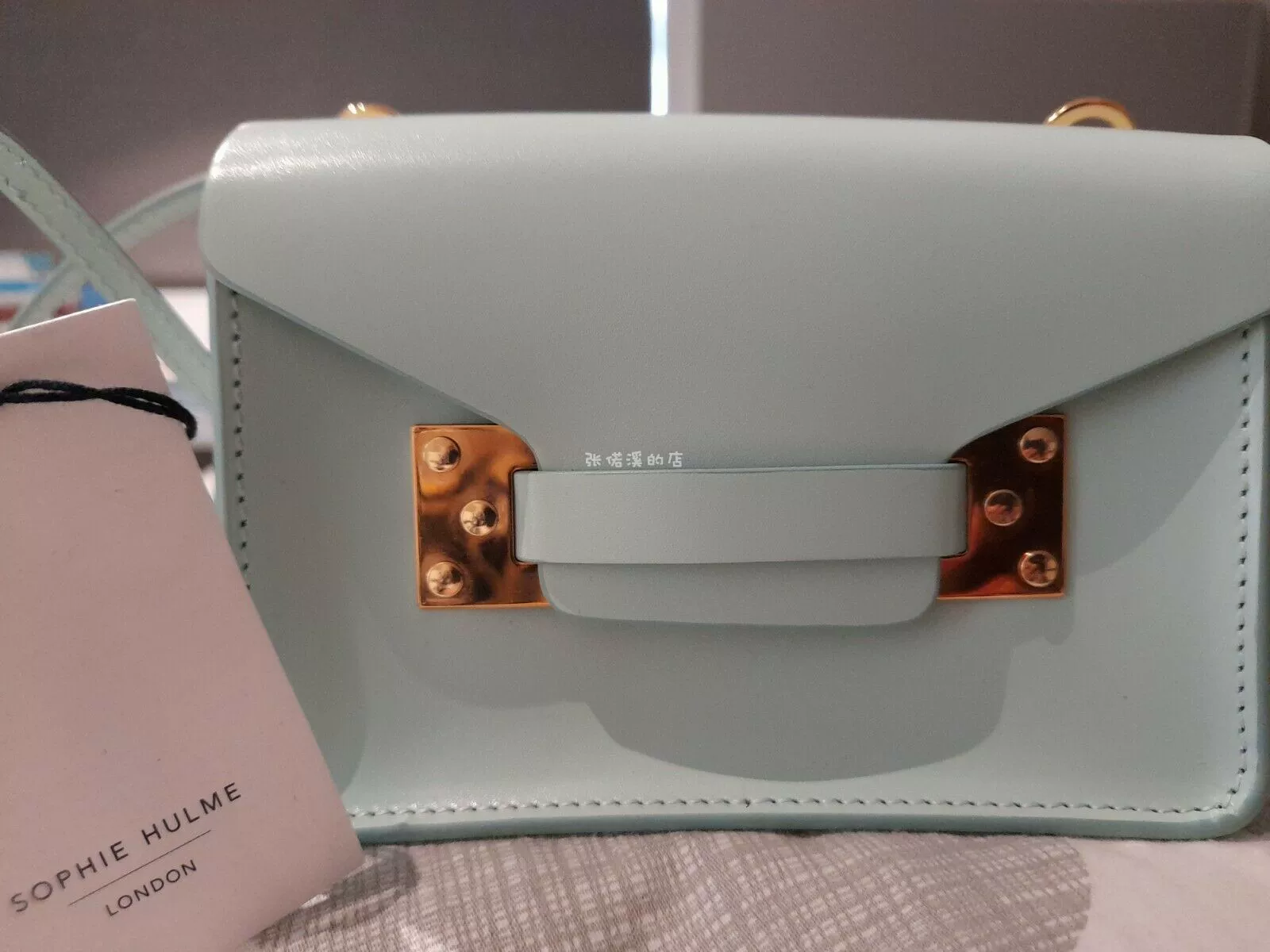 Mint purse, shoulder bag, one-shoulder bag, bag strap