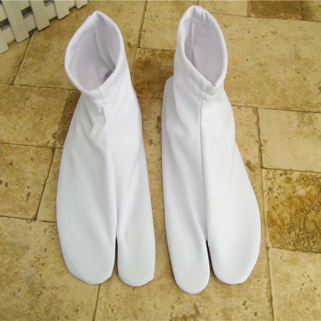 包邮春夏款木屐袜 二趾袜 白色男女足袋 日本 日式二指袜cosplay