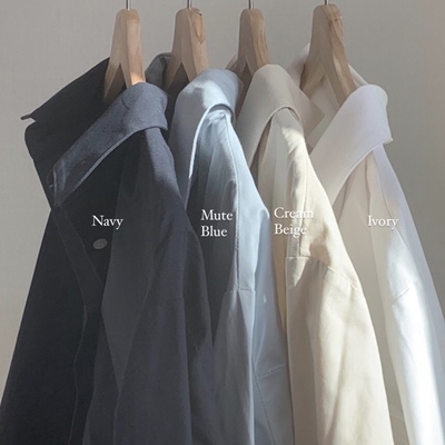 taobao agent Heart Holidays Lazy and Random Shirt Skirt OPS Korean College Pure Loose Loose Long -sleeved Dress Autumn