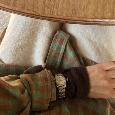 taobao agent Retro shirt, demi-season jacket, cardigan, long sleeve, autumn