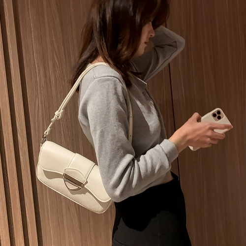 Модная ретро сумка подмышку, небольшая сумка, сумка через плечо на одно плечо, французский стиль, коллекция 2023