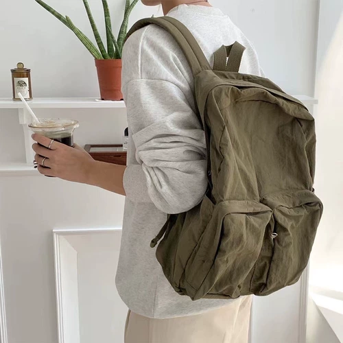 Школьный рюкзак для школьников, вместительная и большая японская нейлоновая сумка, подходит для студента, в корейском стиле, для средней школы