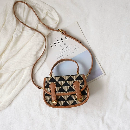 Ретро маленькая демисезонная небольшая сумка, шоппер, сумка на одно плечо, сумка через плечо, изысканный стиль