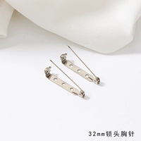 Замок, брошь, 32мм