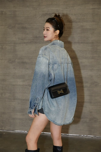 欧尚典 Летняя сумка через плечо, модная универсальная маленькая небольшая сумка, из натуральной кожи