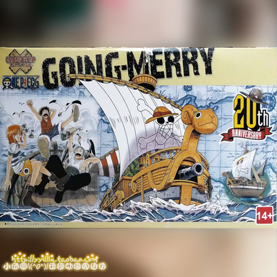 taobao agent The 20th Anniversary Edition of the Great Boat of Jiajun One Piece's Great Boat Memorial Edition Wooden Gold Merri Pirate Ship