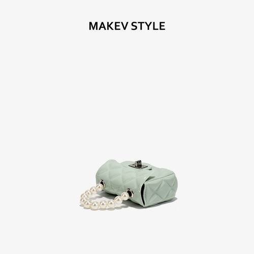 Гонконгская ниша MAKEV, суперярко-розовая мини-желейная сумка, популярная в этом году маленькая сумка через плечо с цепочкой для домашних животных