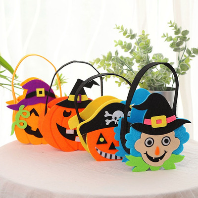 taobao agent Handheld children's basket, decorations, props, halloween, Birthday gift