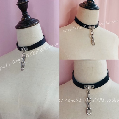 taobao agent Cosplay necklace iron chain chain necklace necklace water maid JK cool girl punk