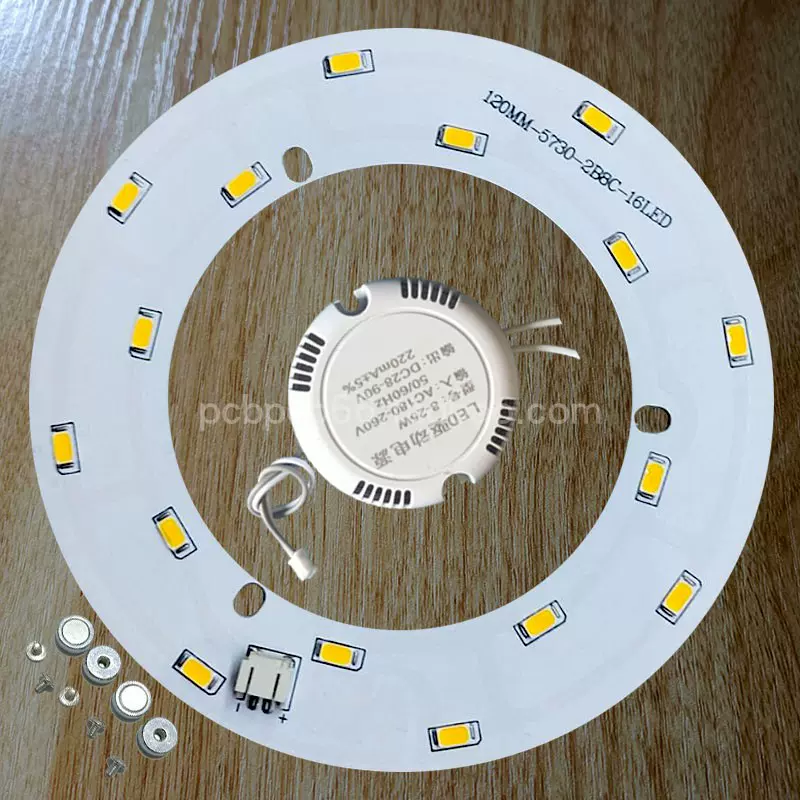 15w 220v-240v Smd 5730 30-led magnetico circolare pannello led bar lampada  led plafoniera (luce bianca pura)