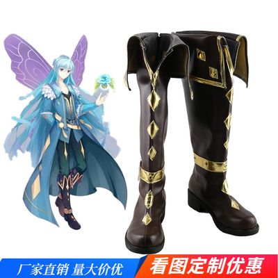 taobao agent Little Flower Fairy Edwin cosplay shoes cos shoes to draw