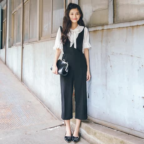 【七分女阔腿裤】_七分阔腿裤图片_女七分阔腿裤价格_搭配分享 - 爱