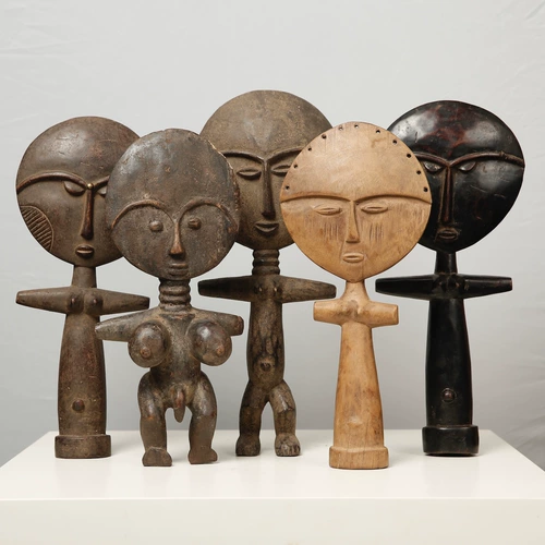 Африканский деревянный карман Axiangti Ashanti Dolly Doll Perproductive Aganough