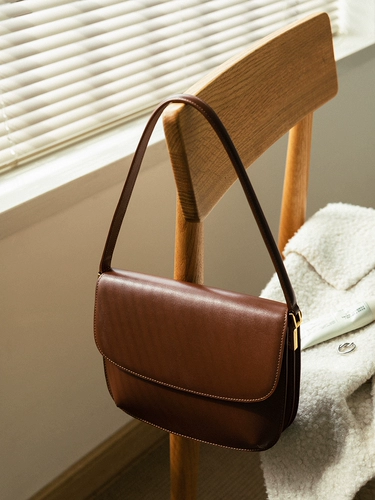 Демисезонный минималистичный ретро орган, кожаная сумка подмышку, обезьяна, из натуральной кожи