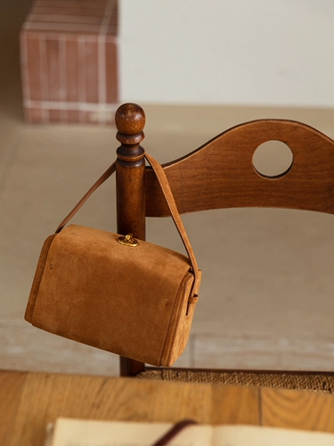 Ретро матовая коробка, весенняя летняя портативная сумка на одно плечо, из натуральной кожи