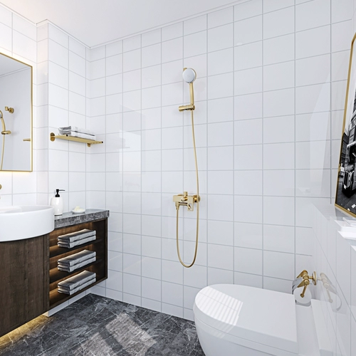 Самоклеющиеся водостойкие обои, настенная белая наклейка на стену