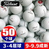 Titleist: 3-4 layer ball/9-9.9 % new [50]