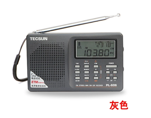 Desheng Radio PL-606 студенческий экзамен в кампусе транслируется многополосным радио DSP Radio