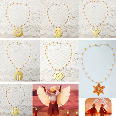 taobao agent SKY Yuyun Rhyme Season Sacred Island Magic Season Than Thanksgiving Season Necklace Copy Season COS props