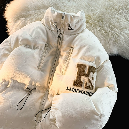 Зимняя дизайнерская куртка, пуховик, 2023, тренд сезона, оверсайз