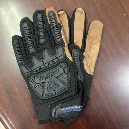 Выход с крупным рогатом -защищенная против stip против локомотивного мотоциклов Glove Glove Harley Suzuki Benari Amea