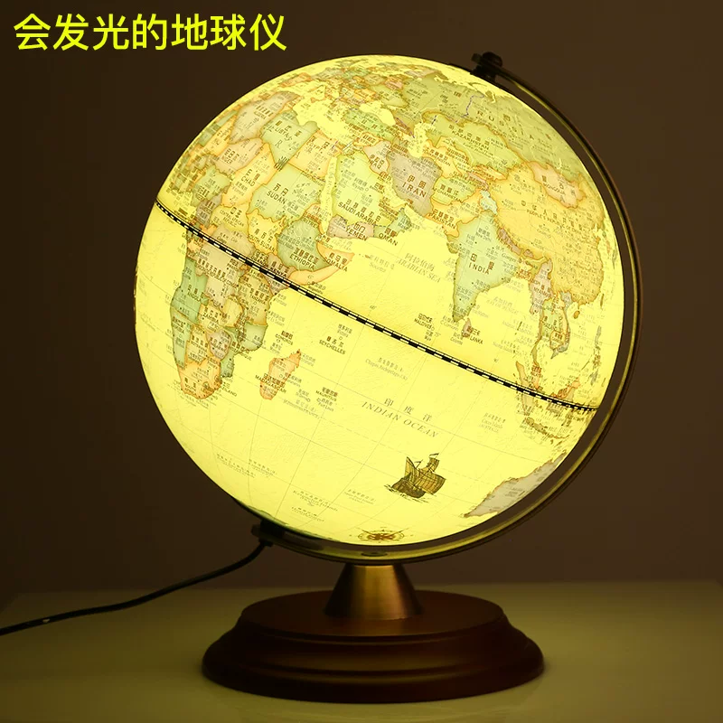 Античная ретро LED настольная лампа для офиса и гостиной, маленькие креативные украшения, 25 см, тренинг, ностальгия, домашний декор