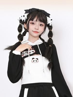 taobao agent [To Alice] Bear original Hey Panda! Personal street sports wind hair circle