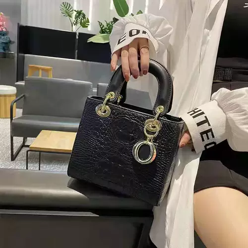 Модная сумка на одно плечо, сумка через плечо с ромбовидным узором, матовая портативная небольшая сумка, изысканный стиль