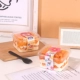 Коробка+хорошая наклейка на хурну (смесь и сочетание)+вилка ложка